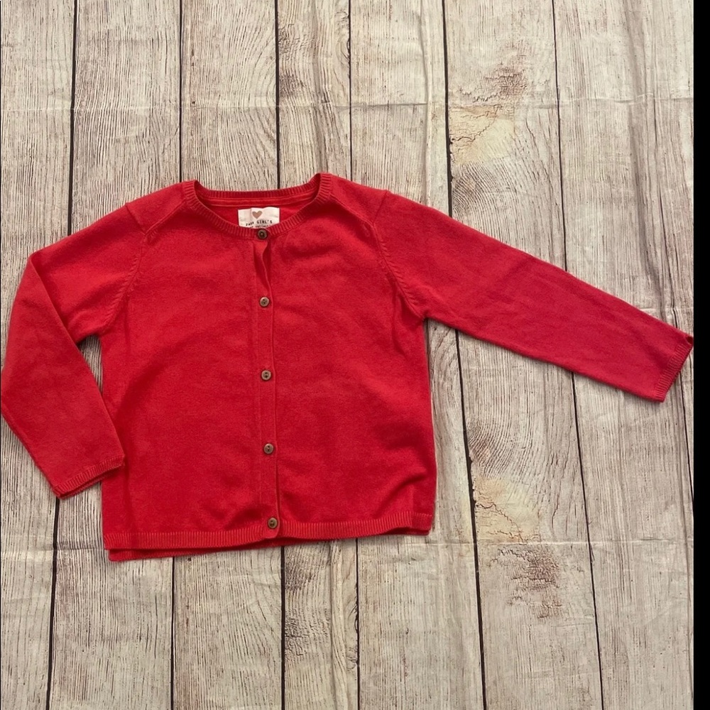 Zara Girl's Pink Cardigan Size 4-5